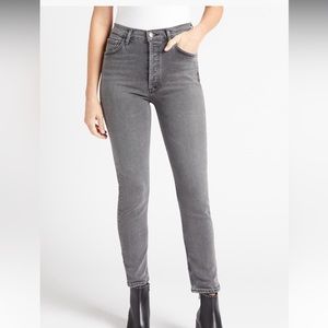 Agolde Nico high rise straight jean size 26 gray